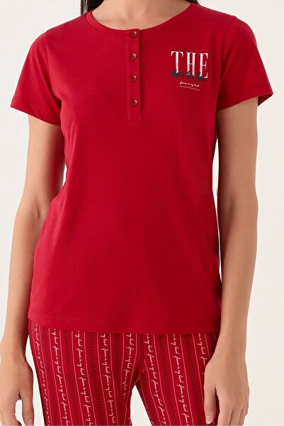 Arnetta Women's Double Set - Bordo