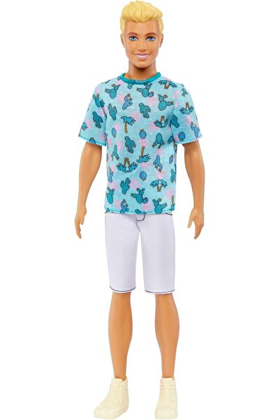 Barbie ® Ken® Fashionistas™ Doll #211 with Blonde Hair and Cactus Print T-Shirt