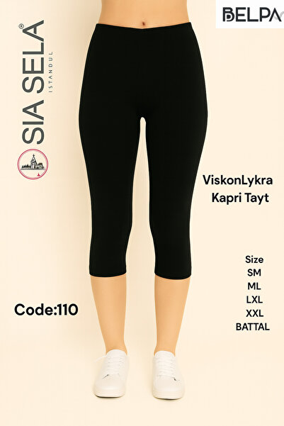 belpa Γυναικείο κολάν Capri Sıla Sella ελαστικό ύφασμα εφαρμοστό