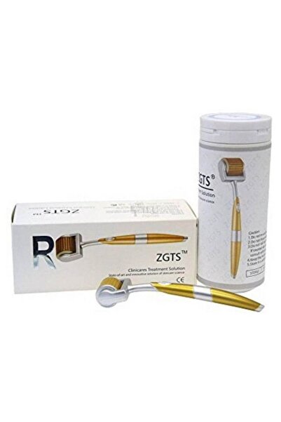Zgts Dermaroller, Dermatological Roller for Wrinkles, Stretch Marks, Scars, Hair Loss, 192 Titanium Needl