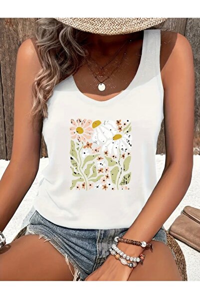 Deocept ΓΥΝΑΙΚΕΙΟ T-SHIRT PAPATYA ART PRINTED