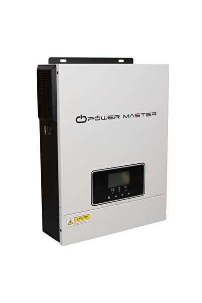 Powermaster CP-EF30 24V 125A 3000W Off-Grid Hibrit Saf Sinüs Güç İnverteri (M...