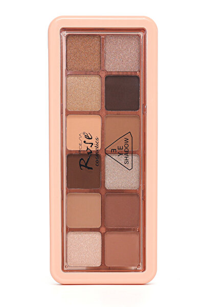 Roesıa Rose Cosmetics Rose Shadow 12'li Göz Farı