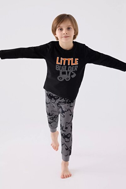 ROLY POLY Boy's double set - black