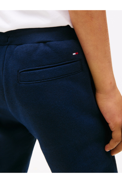 Tommy Hilfiger Tommy Hilfiger Boys Dark Night Navy Logo Printed Drawstring Waist Joggers