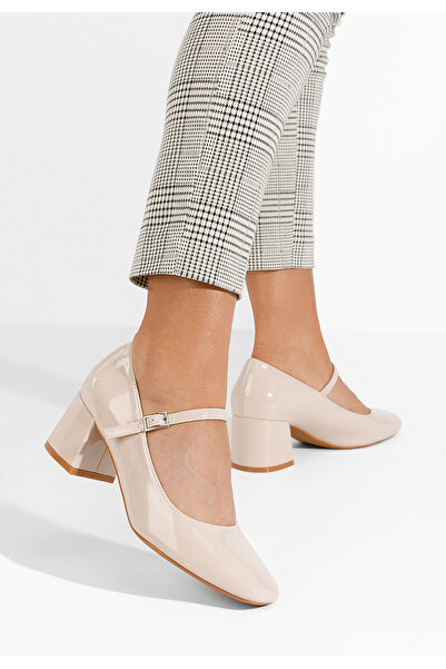 B T Shoes Γοβες Erosa μπεζ