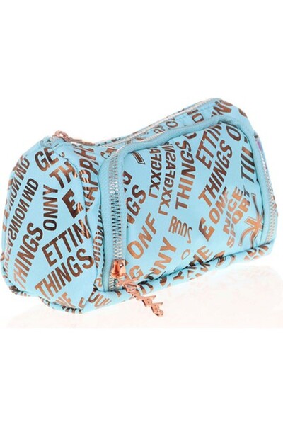 KAUKKO حقيبة أقلام بروكار بلومب هابي-فيروزي K2523