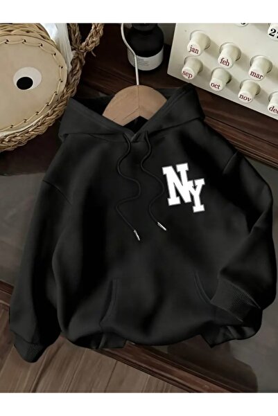 Deocept ΝΕΑ ΥΟΡΚΗ NY MANHATTAN OVERSIZE UNISEX ΦΟΥΤΕΡΦΟΥΤΕΡ ΜΕ ΚΑΠΟΥΝΤ