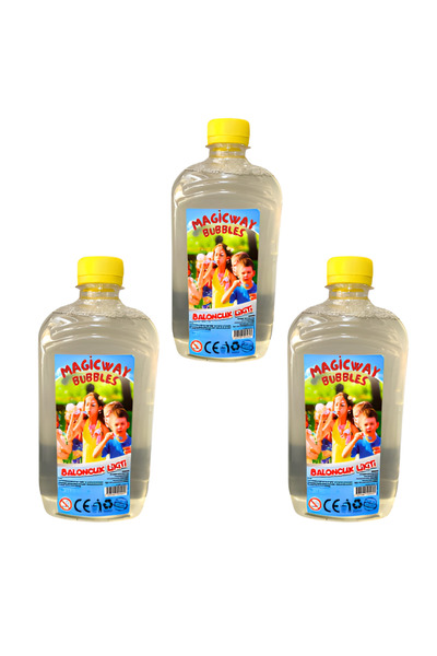 Magicway Baloncuk Sıvısı Köpük Likidi Köpük Tabancası Baloncuk Likit 500 ml K...