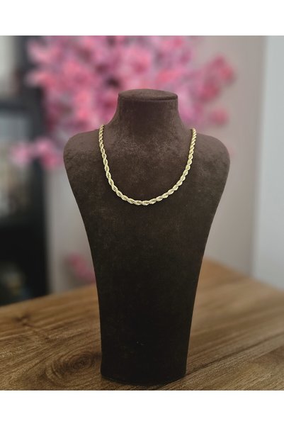 Studio Minibumu Thick Twist Chain Necklace