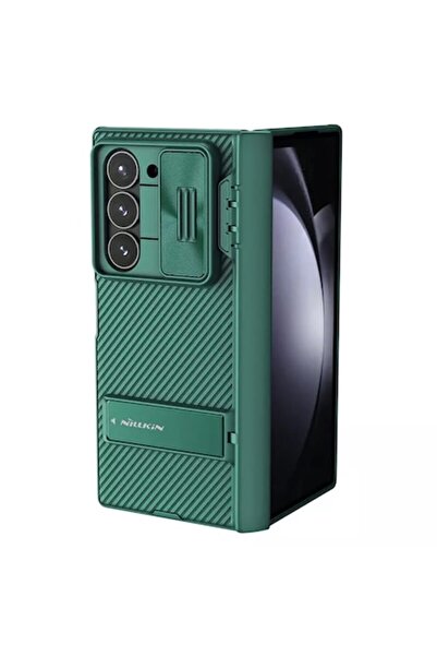 Juls Husă pentru Samsung Galaxy Z Fold6 - Nillkin CamShield Pro Bracket H64 Poliuretan Verde (Jul.)