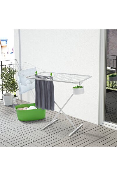IKEA MULIG Drying rack, in/outdoor, white