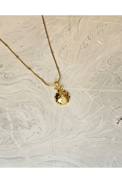Studio Minibumu Ladybug Gold Color Necklace