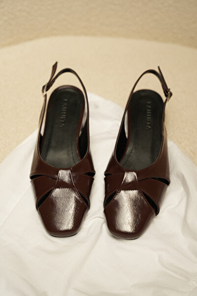 LAMİNTA Γυναικεία παπούτσια GOLDIE BROWN FLAT CASUAL