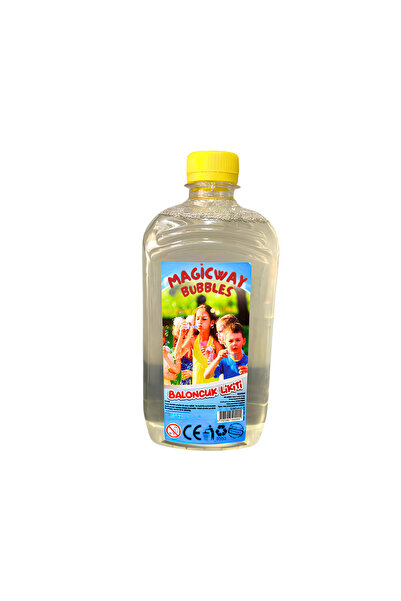 Magicway Baloncuk Sıvısı Köpük Likidi Köpük Tabancası Baloncuk Likit 500 ml K...
