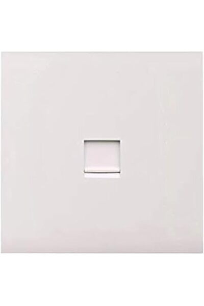 Generic مقبس بيانات أحادي المنفذ من ADMORE 1G RJ45 CAT6 - أبيض