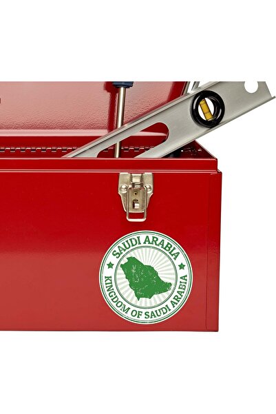 Today Idea Saudi Arabia Design Vinyl Sticker Set - Today Idea, 10 x 10 cm for...