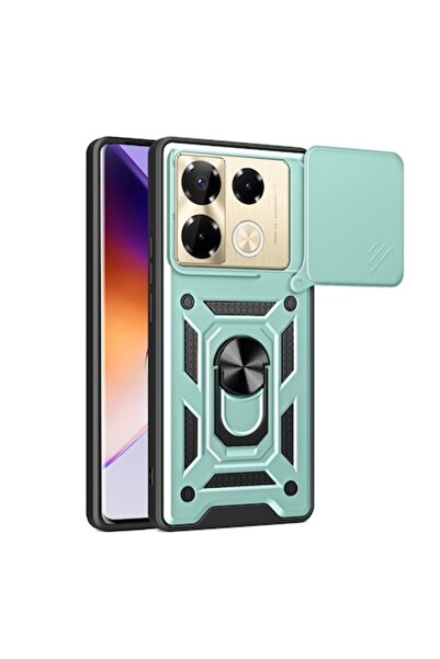 Techsuit Husă pentru Infinix Note 40 Pro 4G - Sleek Defense W2179 (Verde Intens)