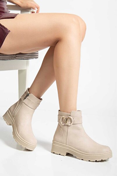 yezy shoes Γυναικείες μπότες Vondia με αγκράφα στο πλάι, ανθεκτικές στο κρύο