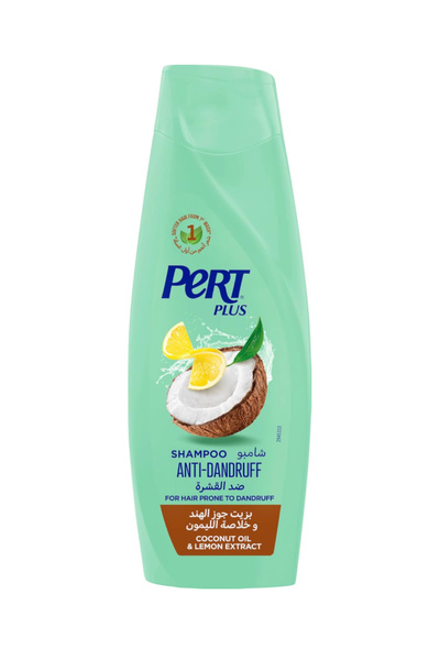 PERT PLUS Pert PlUS Anti-Dandruff Shampoo With Coconut Oil And Lemon Extract ...