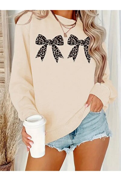 mercoledi ЛЕОПАРДОВИ ДВОЙНИ РЕБРА С ПЕЧАТ ОВЕРСИЗ УНИСЕКС ЖЕНСКА/МЪЖКА ВЕЛОСИ...