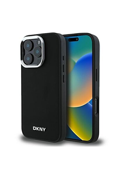 Dkny Carcasă S52 din policarbonat pentru iPhone 16 Pro - Neagră