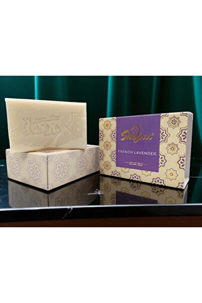 SHEFAA NATURAL SOAP Handcrafted Natural Soap Bar with Olive & Bay Oil, Lavender Scented – 100% Pure Ingredients, Moist