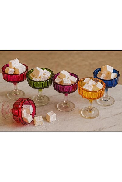 DM HOME 6 Piece Footed Lunch Boxes