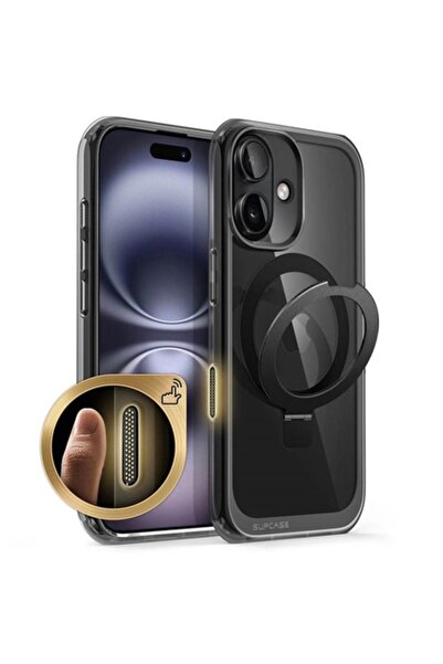 Velo Carcasă compatibilă cu iPhone 16 (Elite Content P1975) Negru Înghețat