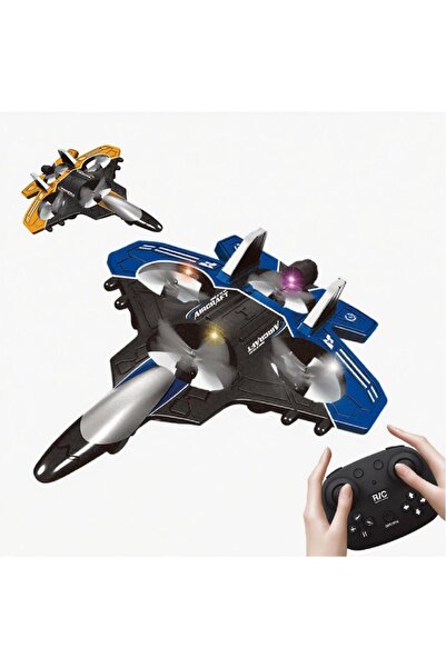 Tradeo طائرة بدون طيار للتحكم عن بعد، أضواء LED، تحليق ذكي، وضع التحكم المزدوج،