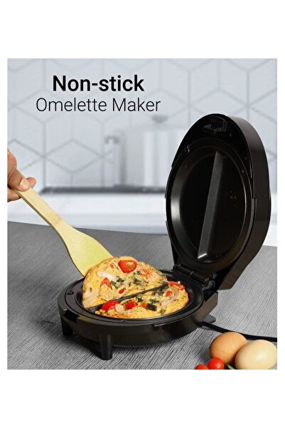 Geepas Non Stick Omelette Maker Black