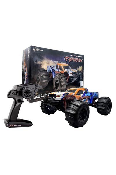 MY toys سيارة تايفون MT660 رباعية الدفع من ماي تويز، بمقياس 1:10، تعمل بالتحكم عن بُعد - سباق الصحراء، للأعمار من 7 سنوات فما فوق