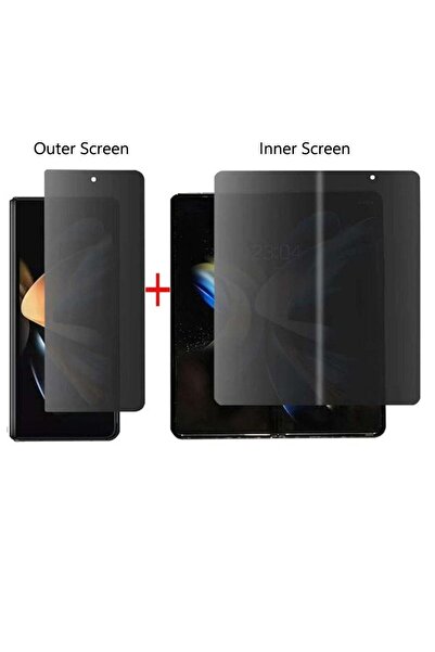 Generic Set of 2 Matte Hydrogel Privacy Screen Protectors (inner & outer) Compatible with Honor Magic V5