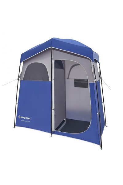 KINGCAMP Marasusa II Double Çiftli Duş ve Tuvalet Çadırı Blue