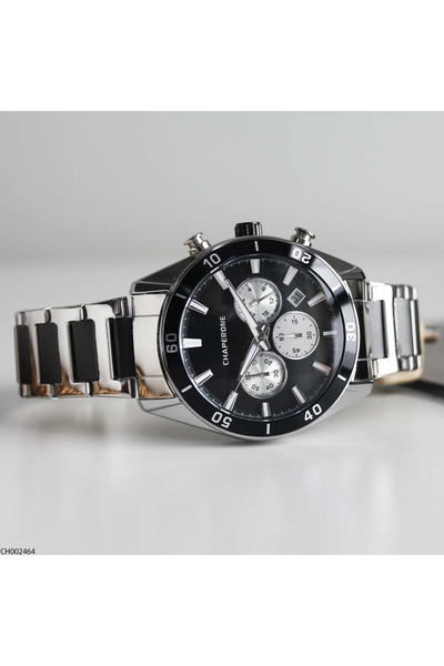 Chaperone Ch002464 Men's Wristwatch with Steel Cord