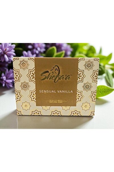 SHEFAA NATURAL SOAP Handcrafted Natural Soap Bar with Olive & Bay Oil, Vanill...
