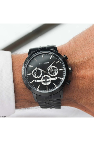 Chaperone Ch002366 Men's Wristwatch with Steel Cord