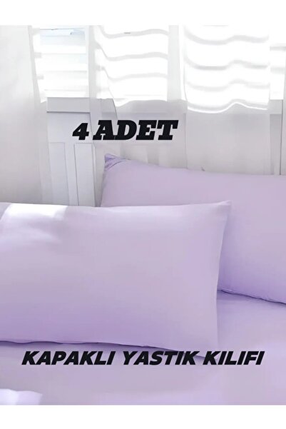 embays collection (4 штуки) 50x70 см, кольорові, Ranforce Premium наволочки, економічні наволочки з кришкою, наволочки з кришкою