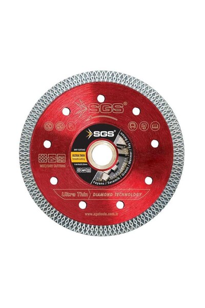 SGS TURBO ELMAS TESTERE / ULTRA İNCE / 125MM