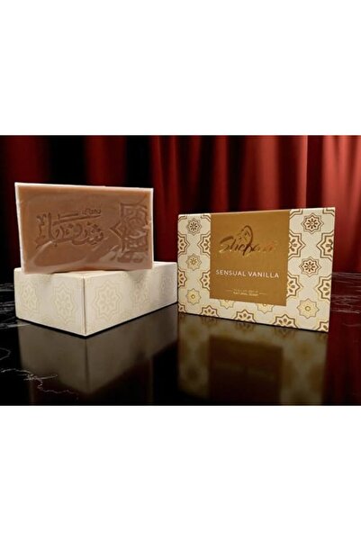 SHEFAA NATURAL SOAP Handcrafted Natural Soap Bar with Olive & Bay Oil, Vanilla Scented – 100% Pure Ingredients, Moistu