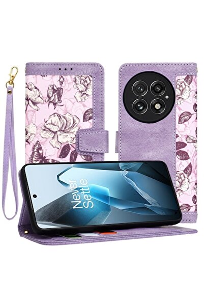 Danex Защитен калъф за OnePlus 13, Y49, - кожа, мистериозен сливово-виолетов