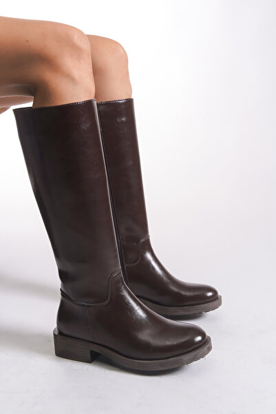 Riccon Γυναικείες μπότες Thalorienna 00128847 Καφέ Ρουστίκ