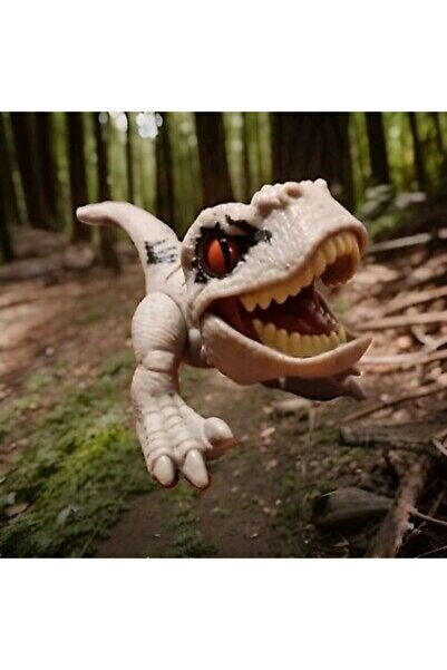 JURASSIC WORLD Dominion 2.5" Atrociraptor Uncaged Wild Pop Up Dinosaur Fig.