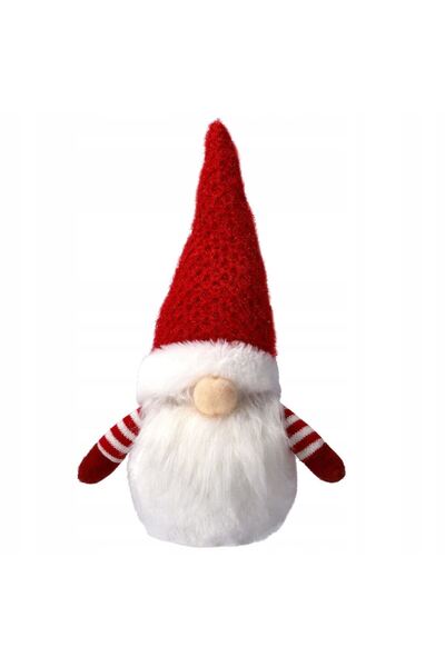 jumi Χριστουγεννιάτικη διακόσμηση, νάνος, LED, κόκκινο με ρίγες, 3xAA, 21x32 cm,