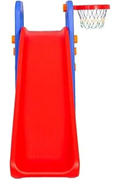 TOYMONARCH Kids slide and Basketball game set