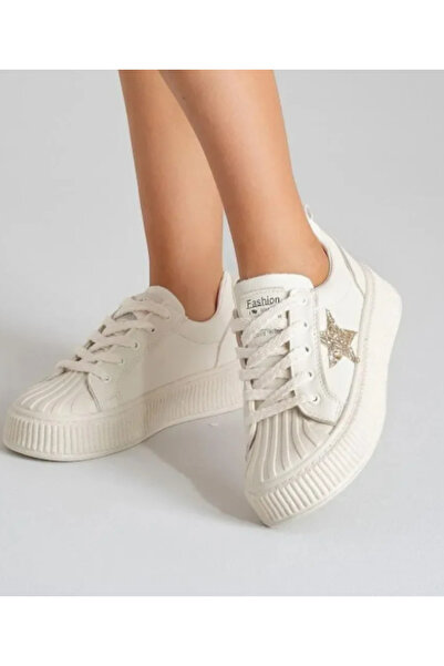 REALMİNE 305 - Smart Orthopedic Sole - Star Detail - Comfortable - Women's Sports Shoes