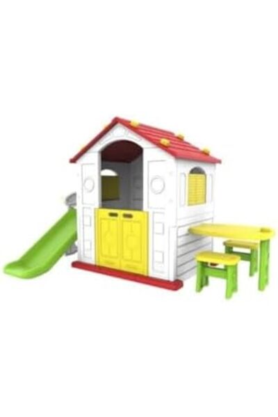 TOYMONARCH TOMO PLAY HOUSE WITH 3 PLAY ACTIVITIES - CHD 503