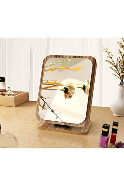 Arzu Güzel Cosmetics Masaüstü Dekoratif DİKDÖRTGEN Katlanabilir Ahşap Makyaj ...