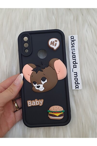 Aksesuarda Moda HUAWEİ Y7 2019 ve Y7 PRİME 2019 UYUMLU FİGÜRLÜ SİLİKON KILIF