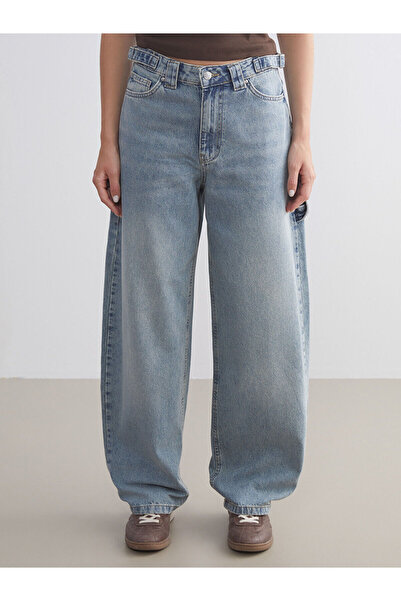 LC Waikiki Baggy Fit Kadın Jean Pantolon